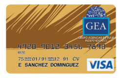 Tarjeta VISA GEA ORO